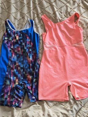 Bundle Of 2 Leotards 10/12 Girls